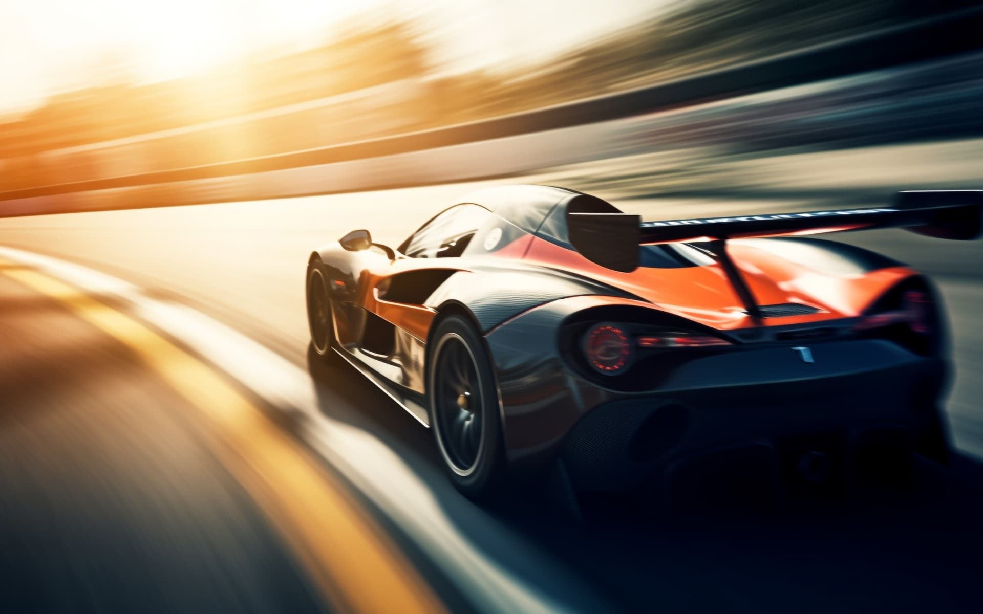 Carro em movimento representando velocidade, evolução constante e performance operacional.